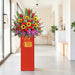 Sunny Celebration - Grand Opening Flower Stand - Flower Delivery Singapore - Well Live Florist