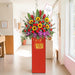 Sunny Celebration - Grand Opening Flower Stand - Flower Delivery Singapore - Well Live Florist
