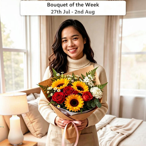 Well Live Florist Weekly Fresh Flower Bouquet 27 Jul - 2 Aug Delivery in Singapore