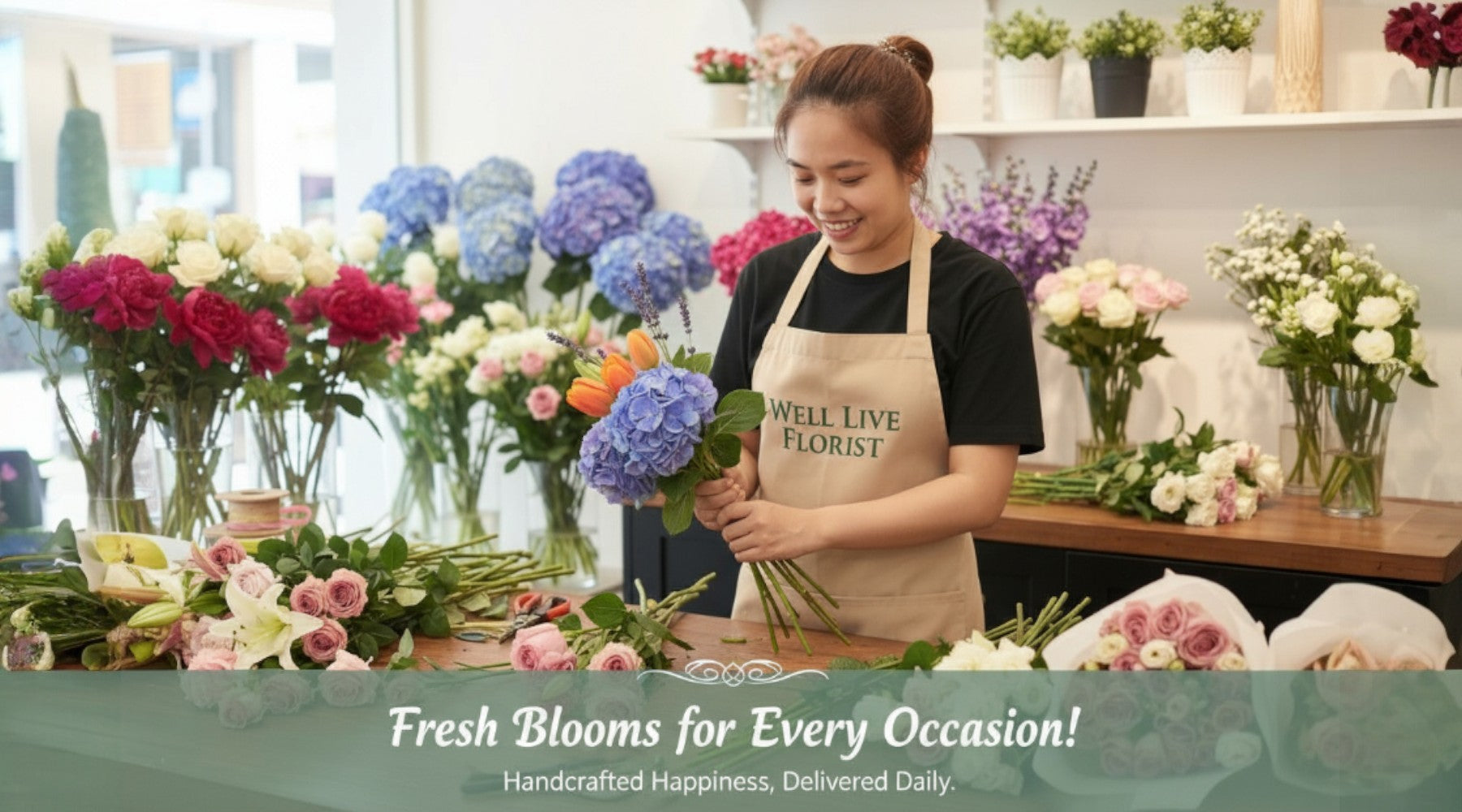 Well Live Florist - Flower Delivery Singapore - Same Day Flower Delivery Singapore