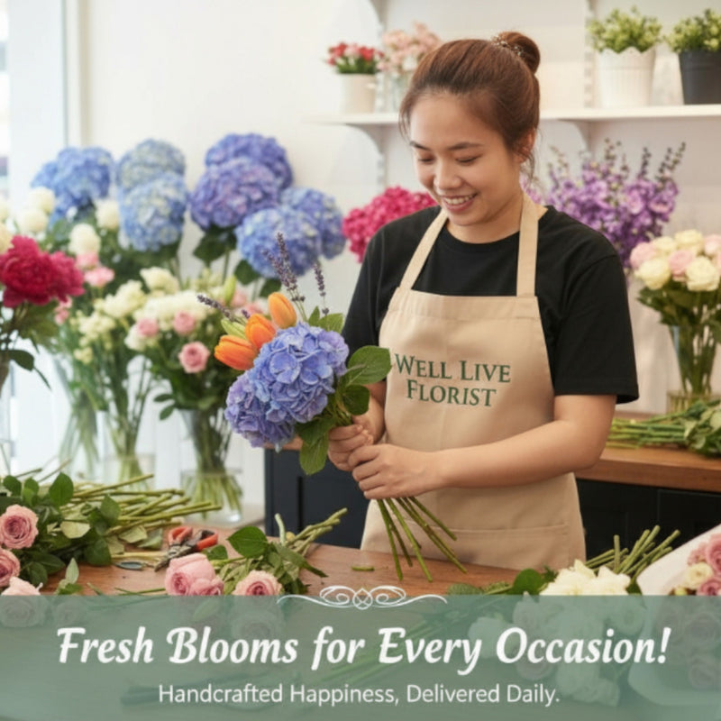 Well Live Florist - Flower Delivery Singapore - Same Day Flower Delivery Singapore