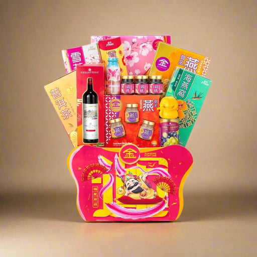 Chinese new year hamper - Hamper deliver Singapore - Well Live Florist