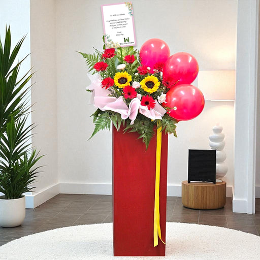 All The Luck - Grand Opening Flower Stand - Opening Flower Singapore - Flower Delivery Singapore - Well Live Florist