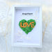 Angelique - Floral Artwork - Preserved Flower In Frame - Free Delivery - Florist Singapore - Well Live Florist