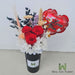 Annalise - Preserved Rose - Preserved Flower Box Arrangement - Free Delivery - Flower Delivery Singapore - Well Live Florist