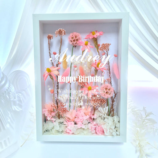 Ariella - Floral Artwork - Preserved Flower - Florist Singapore - Free Same Day Delivery - Well Live Florist