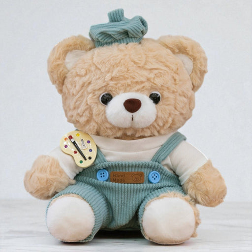 Artist Teddy Bear - Add On Plush Toy to Flower Bouquet - Well Live Florist - Flower Delivery Singapore