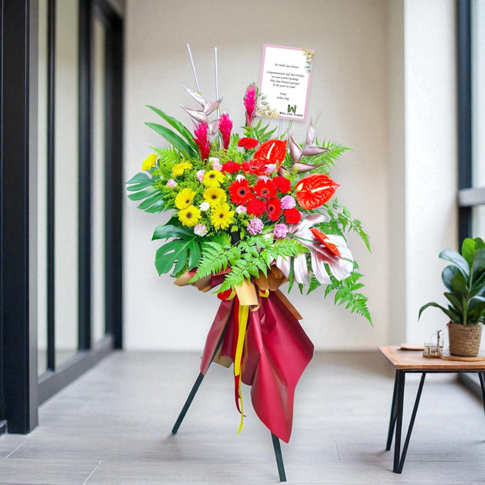 Best Ever - Grand Opening Flower Stand - Opening Flower Stand - Flower Delivery Singapore - Well Live Florist
