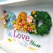Blossom Haven Frame - Preserved Flower Floral Artwork - Fathers Day Flower - Flower Delivery Singapore - Well Live Florist