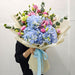 Bluebell Love Affair - Hydrangea Hand Bouquet - Flower Bouquet - Flower Delivery Singapore - Well Live Florist