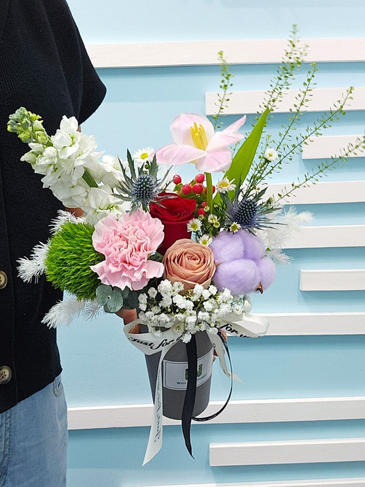 Bobba Bloom - Flower Box - Flower Delivery Singapore - Well Live Florist