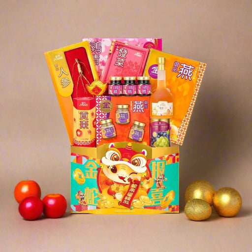 Chinese New Year Hamper - CNY Hamper - Hamper Delivery Singapore - Well Live Florist