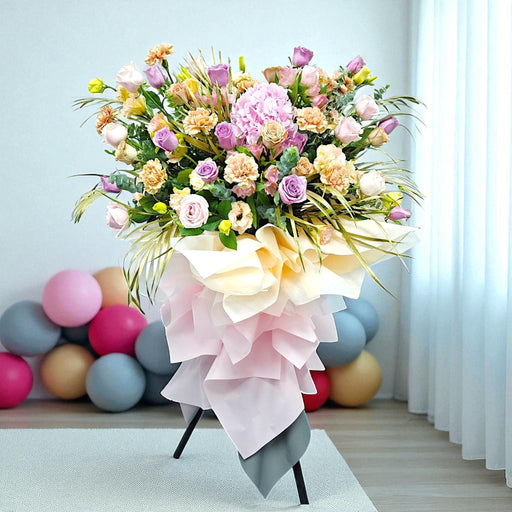 Business in Booming - Grand Opening Flower Stand - Opening Flower Singapore - Same Day Flower Delivery Singapore - Well Live Florist