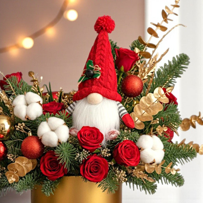 Christmas Joy - Christmas Flower Arrangement - Flower Delivery Singapore - Well Live Florist