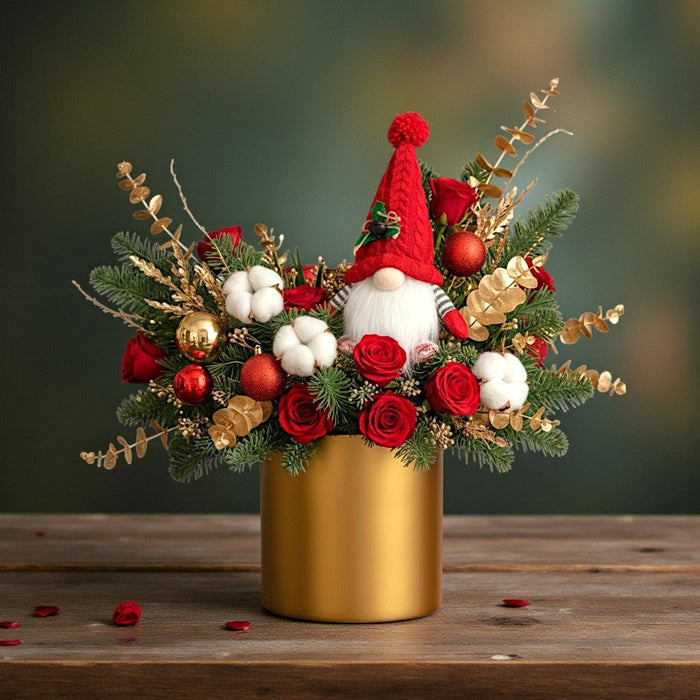 Christmas Joy - Christmas Flower Arrangement - Flower Delivery Singapore - Well Live Florist