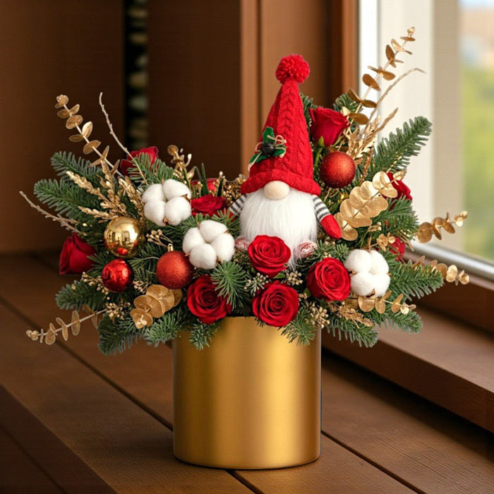 Christmas Joy - Christmas Flower Arrangement - Flower Delivery Singapore - Well Live Florist