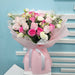 Dainty Petal Posy - Hand Bouquet - Daisy - Eustoma - Hand Bouquet - Well Live Florist