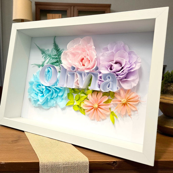 Dancing Blooms - Preserved Flower - Floral Artwork - Free Same Day Delivery - Florist Singapore - Well Live Florist