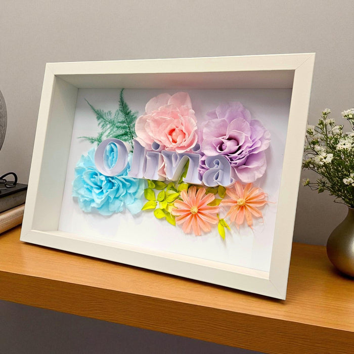 Dancing Blooms - Preserved Flower - Floral Artwork - Free Same Day Delivery - Florist Singapore - Well Live Florist