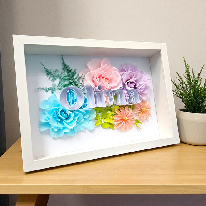 Dancing Blooms - Preserved Flower - Floral Artwork - Free Same Day Delivery - Florist Singapore - Well Live Florist