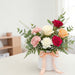 Desert Sunset - Rose and Carnation Arrangement - Flower Box Arrangement - Fresh Flower - Flower Delivery Singapore - Well Live Florist