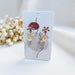 Dried Dandelion Stud Earrings. A delicate add-on to your flower bouquet. Perfect gift from Well Live Florist, Singapore.