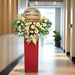 Felicitations - Grand Opening Flower Stand - Opening Flower Delivery - Flower Delivery Singapore - Well Live Florist
