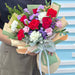Festival of Color - Rose and Carnation Flower Bouquet - Flower Delivery Singapore - Well Live Florist