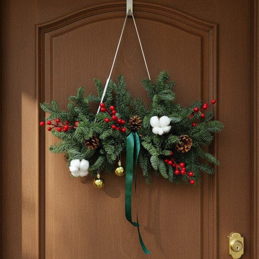 Festive Flourish - Christmas Wreath - Christmas Flower Delivery Singapore - Well Live Florist