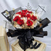 Fiery Love - Hand Bouquet - Preserved Flower - Preserved Roses - Free Same Day Delivery - Florist Singapore - Well Live Florist