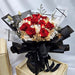 Fiery Love - Hand Bouquet - Preserved Flower - Preserved Roses - Free Same Day Delivery - Florist Singapore - Well Live Florist