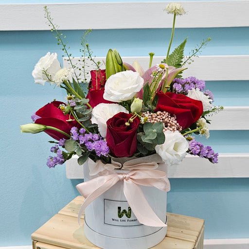 Garden Glow - Fresh Flower - Flower Box - Flower Delivery Singapore - Well Live Florist