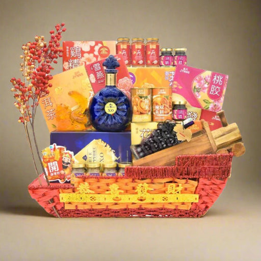 Chinese New Year Hamper - CNY Hamper 2025 - Hamper Delivery Singapore - Well Live Florist