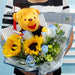 Golden Hour Glory - Graduation Hand Bouquet - Fresh Flower Bouquet - Flower Delivery Singapore - Well Live Florist