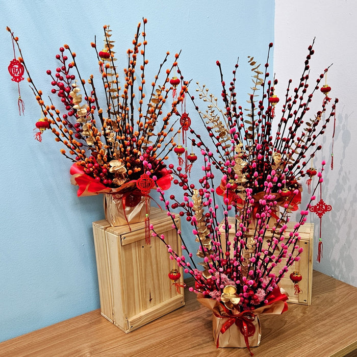 Good Fortune 财运亨通 - Chinese New Year Flower - Free Same Day Delivery - Well Live Florist