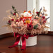 Grand Reveal - Grand Opening Flower Arrangement - Preserved Flower with Fortune Cat - Flower Delivery Singapore - Well Live Florist
