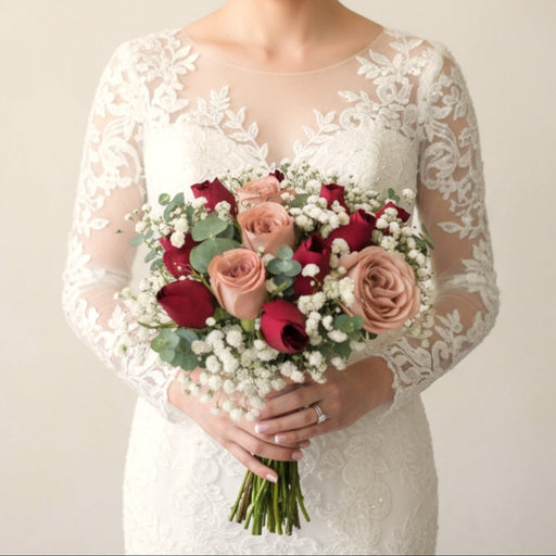 Happiest Moment - Bridal Bouquet - Wedding Flower Bouquet - Flower Delivery Singapore - Well Live Florist