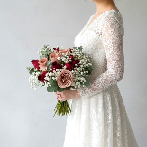 Happiest Moment - Bridal Bouquet - Wedding Flower Bouquet - Flower Delivery Singapore - Well Live Florist