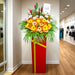 Heartfelt Congrats - Grand Opening Flower Stand - Opening Flower Delivery - Flower Delivery Singapore - Well Live Florist