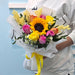 Hearts Afire - Fresh Flower Bouquet - Sunflower and Roses Bouquet - Flower Delivery Singapore - Well Live Florist