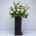 In Your Heart Forever - Condolences Flower Stand - Sympathy Flower - Free Same Day Flower Delivery Singapore - Well Live Florist