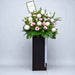 In Your Heart Forever - Condolences Flower Stand - Sympathy Flower - Free Same Day Flower Delivery Singapore - Well Live Florist