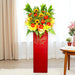 Infinite Fortune - Grand Opening Flower Stand - Opening Flower Delivery - Congrats Flower Stand Singapore - Flower Delivery Singapore - Well Live Florist