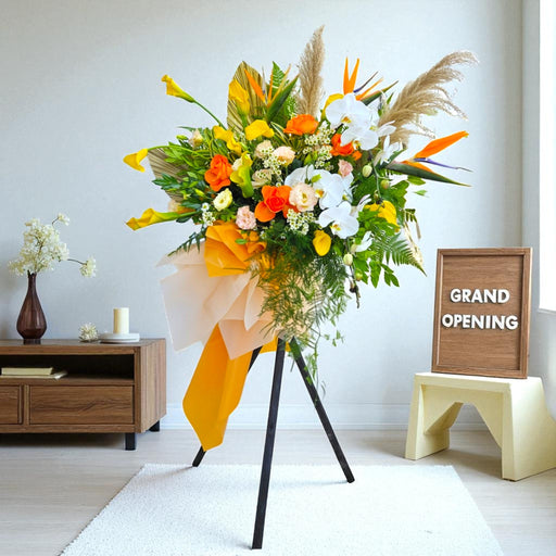Joyful Celebration - Grand Opening Flower Stand - Opening Flower Singapore - Flower Delivery Singapore - Well Live Florist