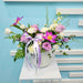 Lilac Love - Fresh Flower In Vase Arrangement - Flower Delivery Singapore - Well Live Florist