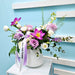 Lilac Love - Fresh Flower In Vase Arrangement - Flower Delivery Singapore - Well Live Florist