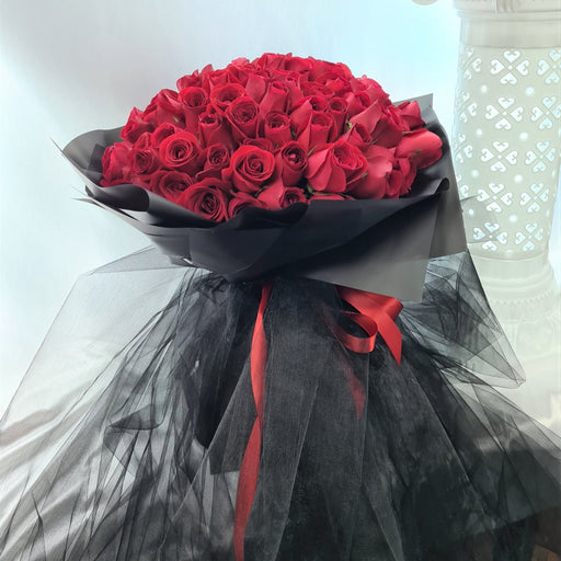 99 Rose Bouquet - 99 Red Rose - Flower bouquet - Flower Delivery Singapore - Well Live Florist