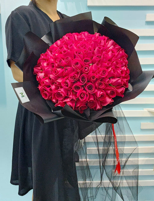 99 Rose Bouquet - 99 Red Rose - Flower bouquet - Flower Delivery Singapore - Well Live Florist