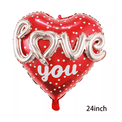 Love You Balloon - Add On To Your Bouquet - Well Live Florist