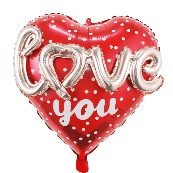 Love You Balloon - Add On To Your Bouquet - Well Live Florist